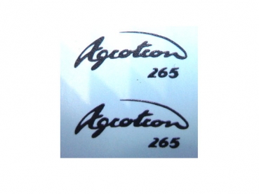 Typenbeschriftung "Agrotron 265"